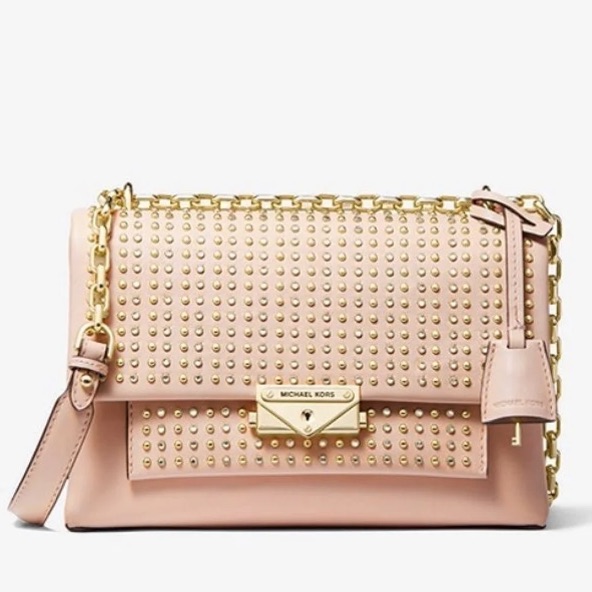 Michael Kors Medium Cece Studded Crossbody Bag